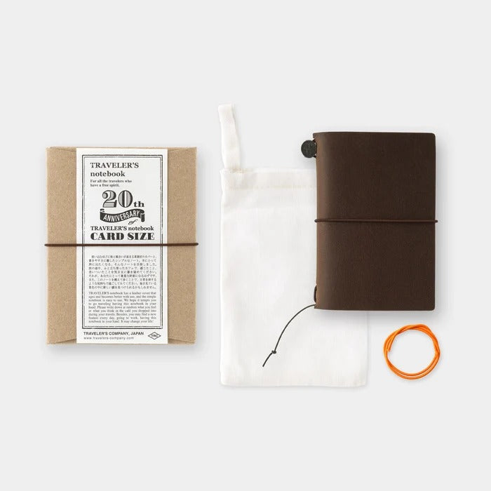 Travelrs Notebook 20TH Anniversary Set - Card Size