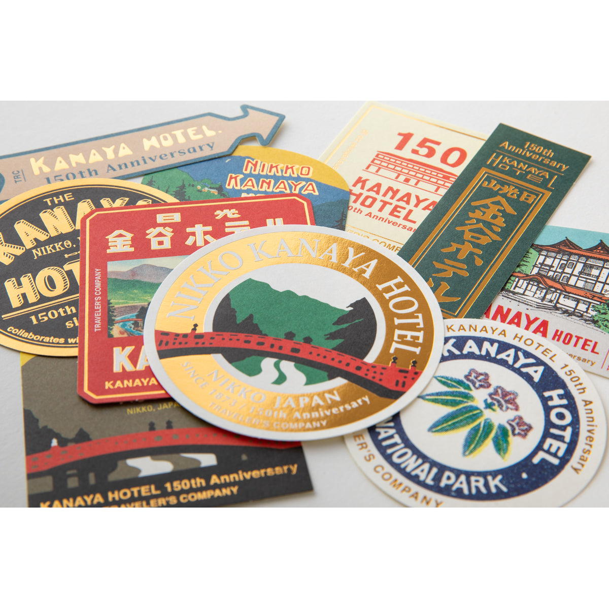 Travelers Factory Sticker Set Limited Edition Kanaya Hotel