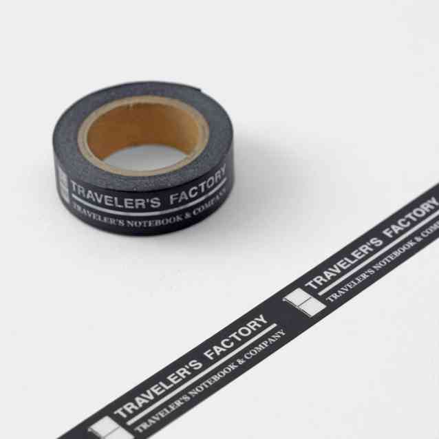 Washi Sampler 1 M - Travelers Factory Pattern Black