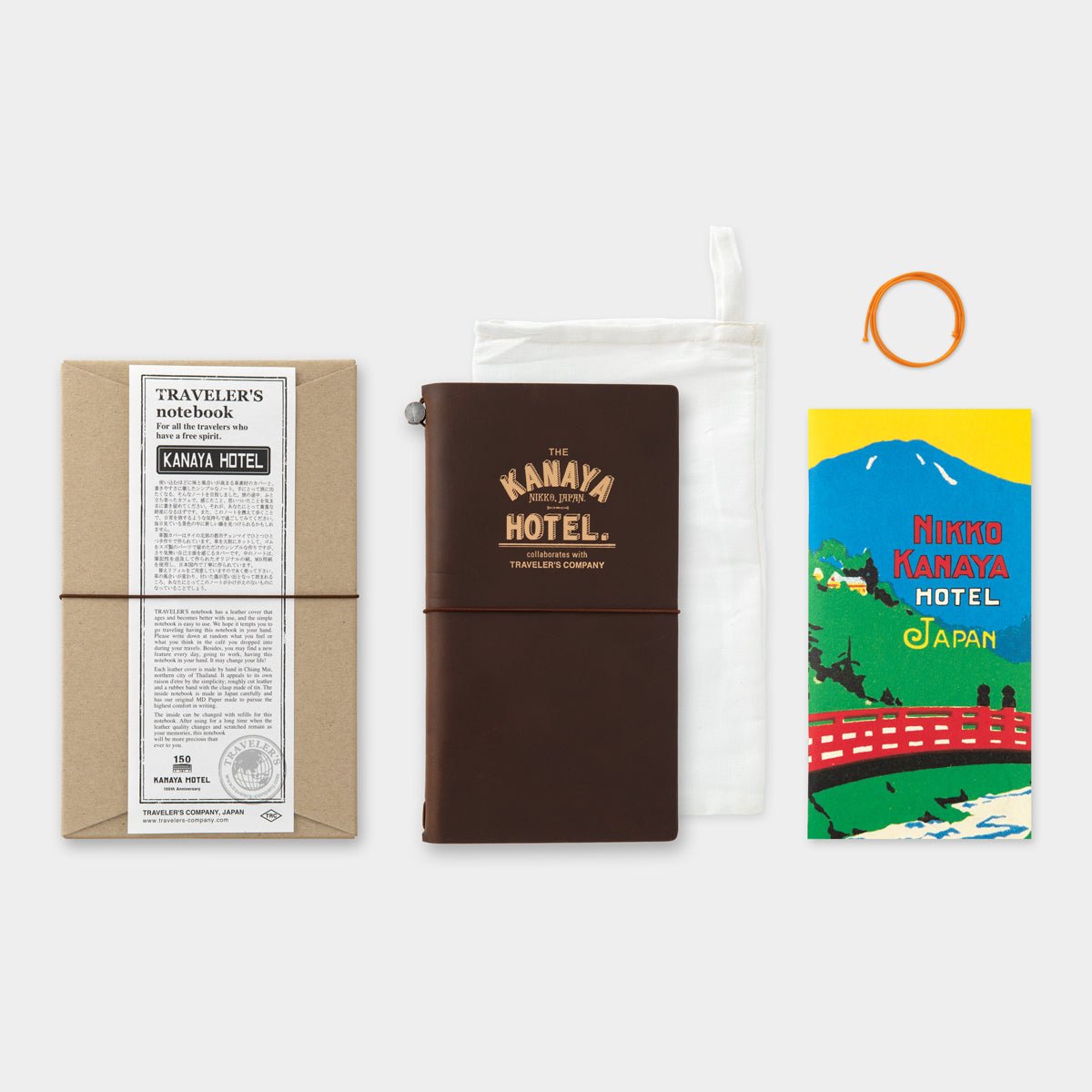 「KANAYA HOTEL × TRAVELER’S COMPANY」 Travelers Factory Notebook Limited Edition Kanaya Hotel