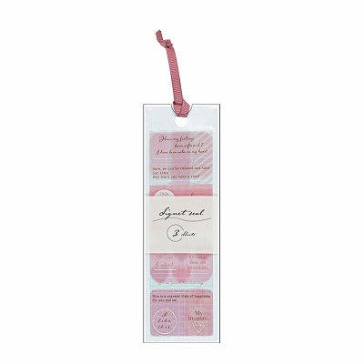 Kamio Japan Signet Seal 3 Sheet Smoky Pink