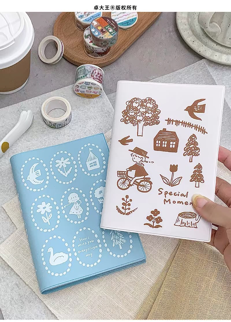 Zzoton Molinta Planner Notebook Hard Cover Book