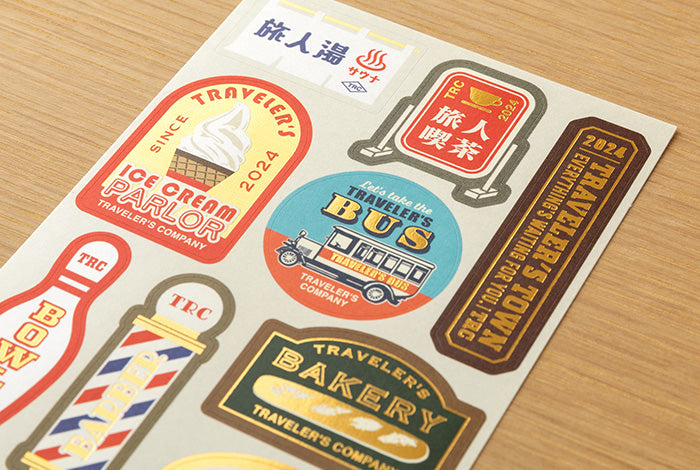 Travelers Notebook Customized Sticker Set for Diary 2024