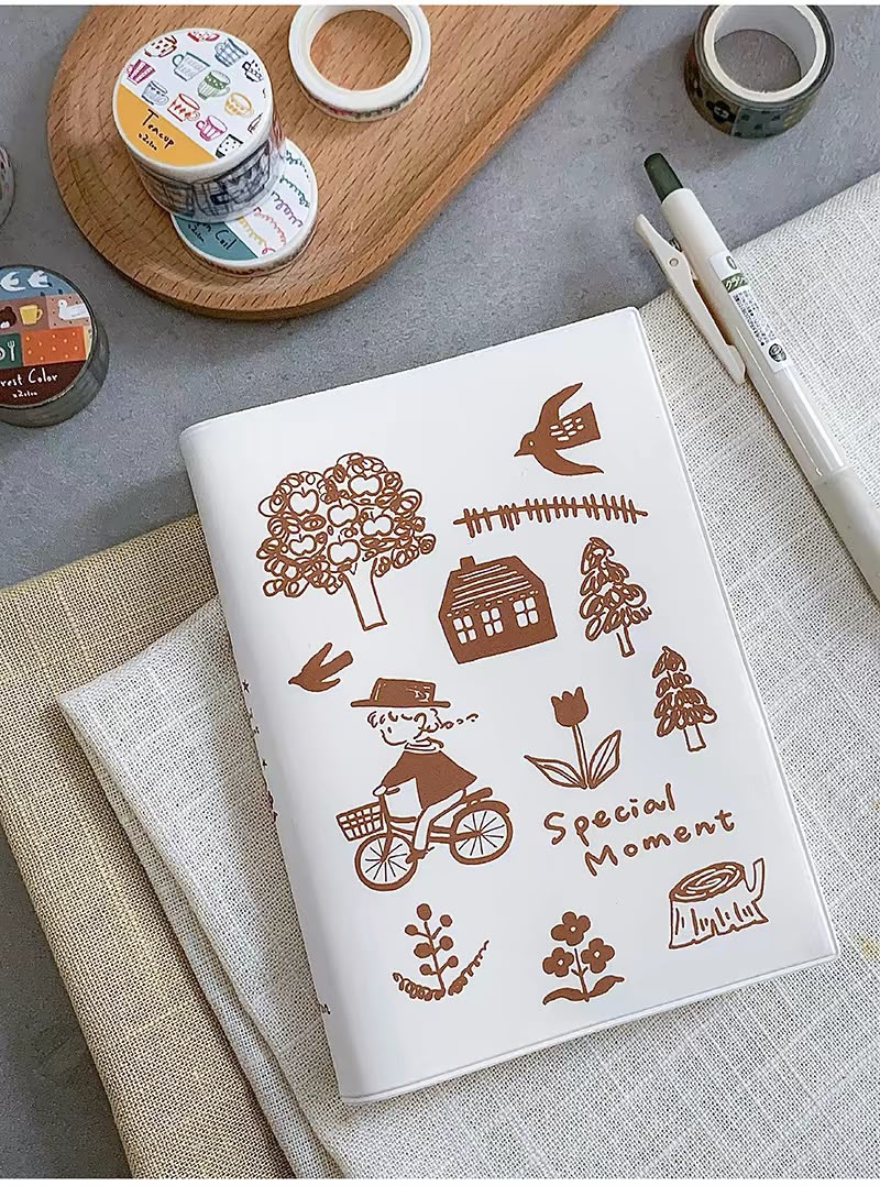 Zzoton Molinta Planner Notebook Hard Cover Book