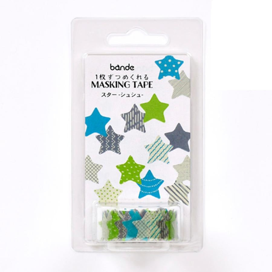 Bande Masking Roll Sticker Star Scrunchie