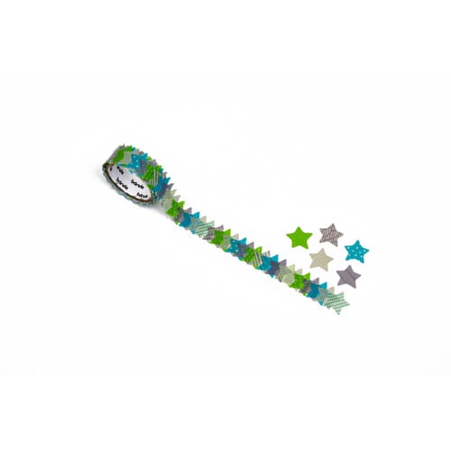 Bande Masking Roll Sticker Star Scrunchie