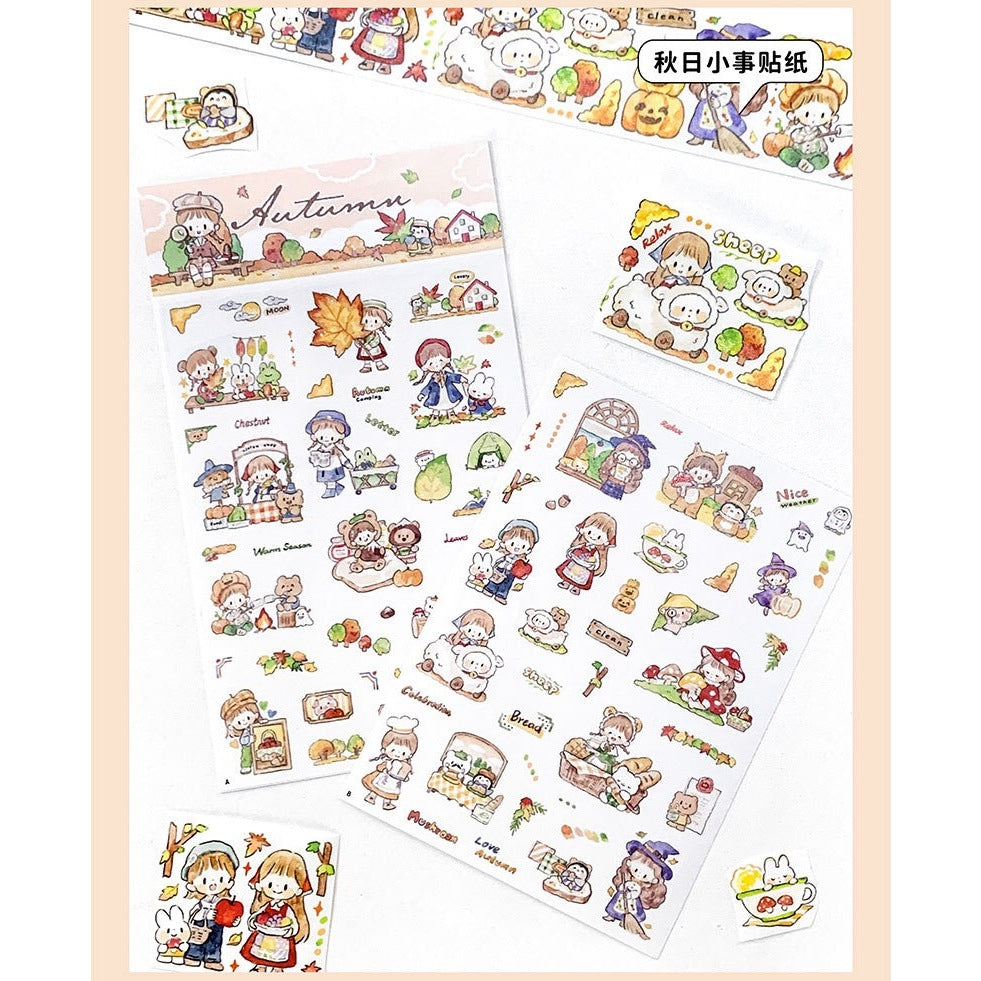 Molinta Zzoton 2 Pieces Paper Sticker