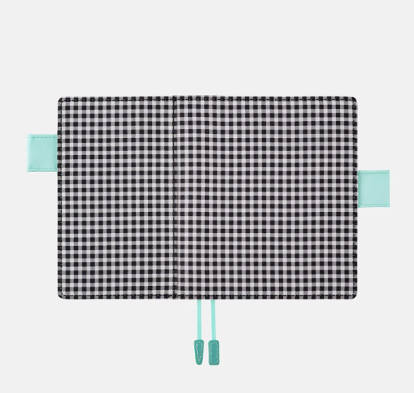 Hobonichi 2024 Cover A6 Size Gingham Black