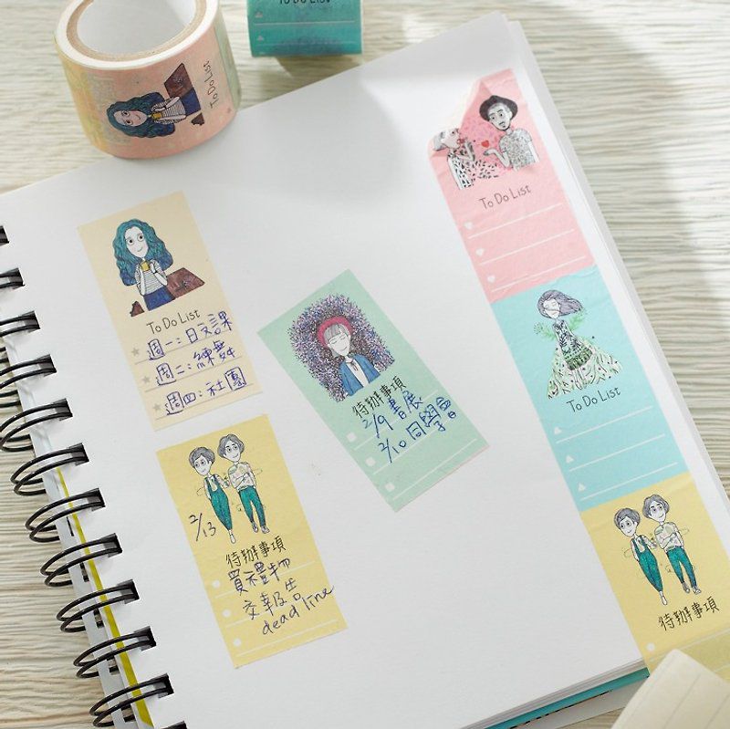 Dorothy Washi Masking Tape - To Do List