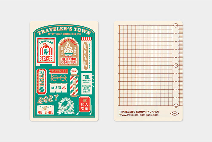 Travelers Notebook Plastic Sheet 2024 Passport size