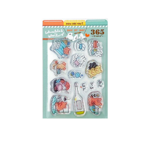 Clear Stamp Sakuralala Day By Day 365