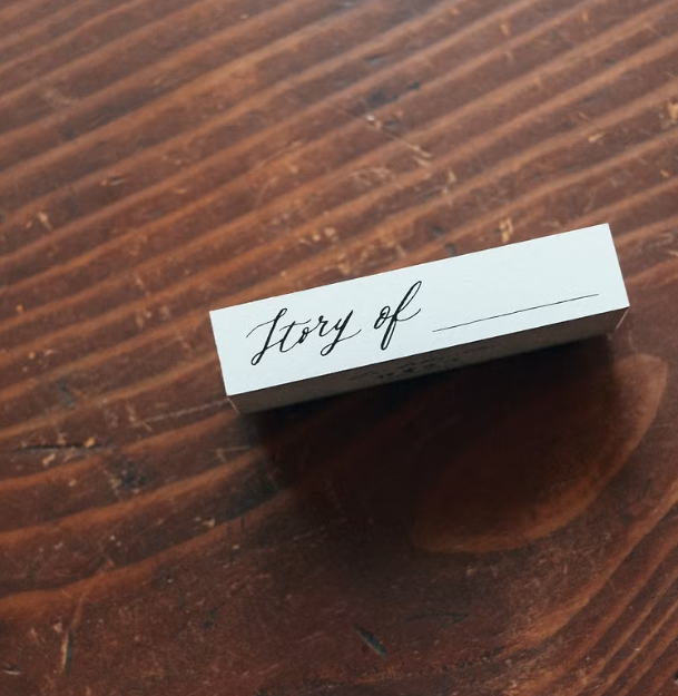 La Dolce Vita Words a Day Rubber Wooden Stamp