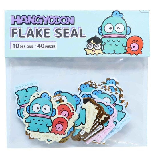 Sanrio Flake Seal Seal 10 Design 40 Pieces