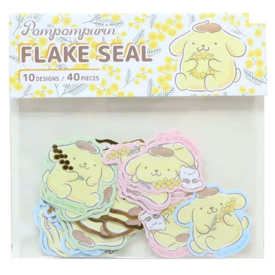 Sanrio Flake Seal Seal 10 Design 40 Pieces