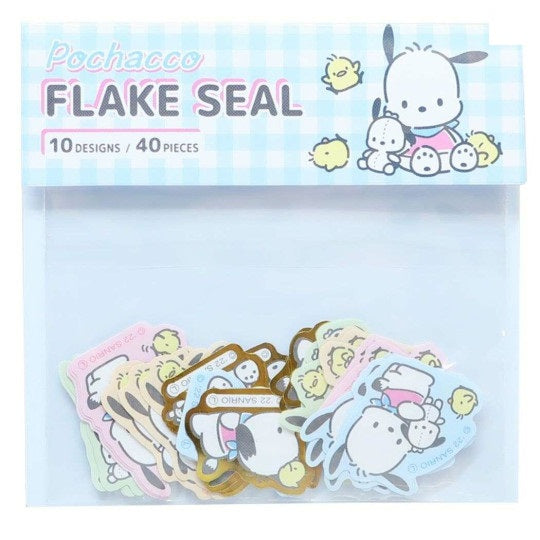 Sanrio Flake Seal Seal 10 Design 40 Pieces