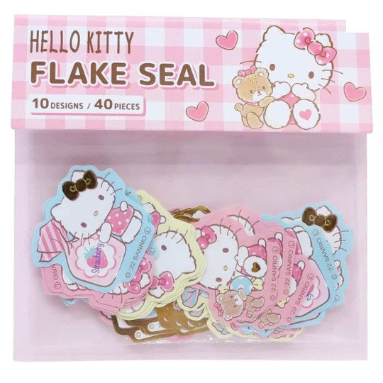 Sanrio Flake Seal Seal 10 Design 40 Pieces