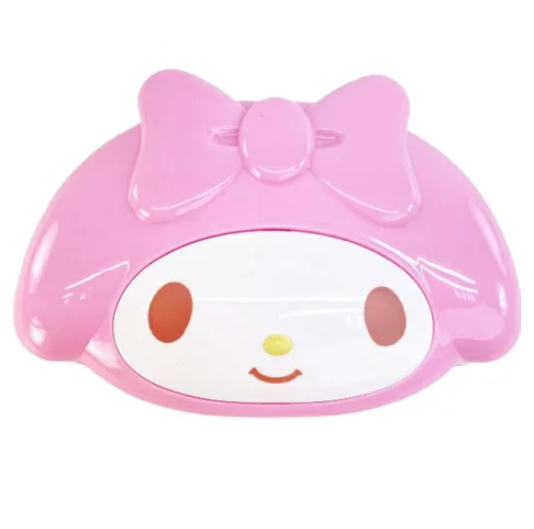 Daiso Soap Dish With Lid My Melody Die Cut