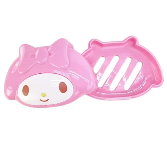 Daiso Soap Dish With Lid My Melody Die Cut