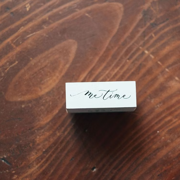 La Dolce Vita Words a Day Rubber Wooden Stamp