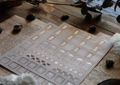 Lin Chia Ning Journal Labeling Sticker Set