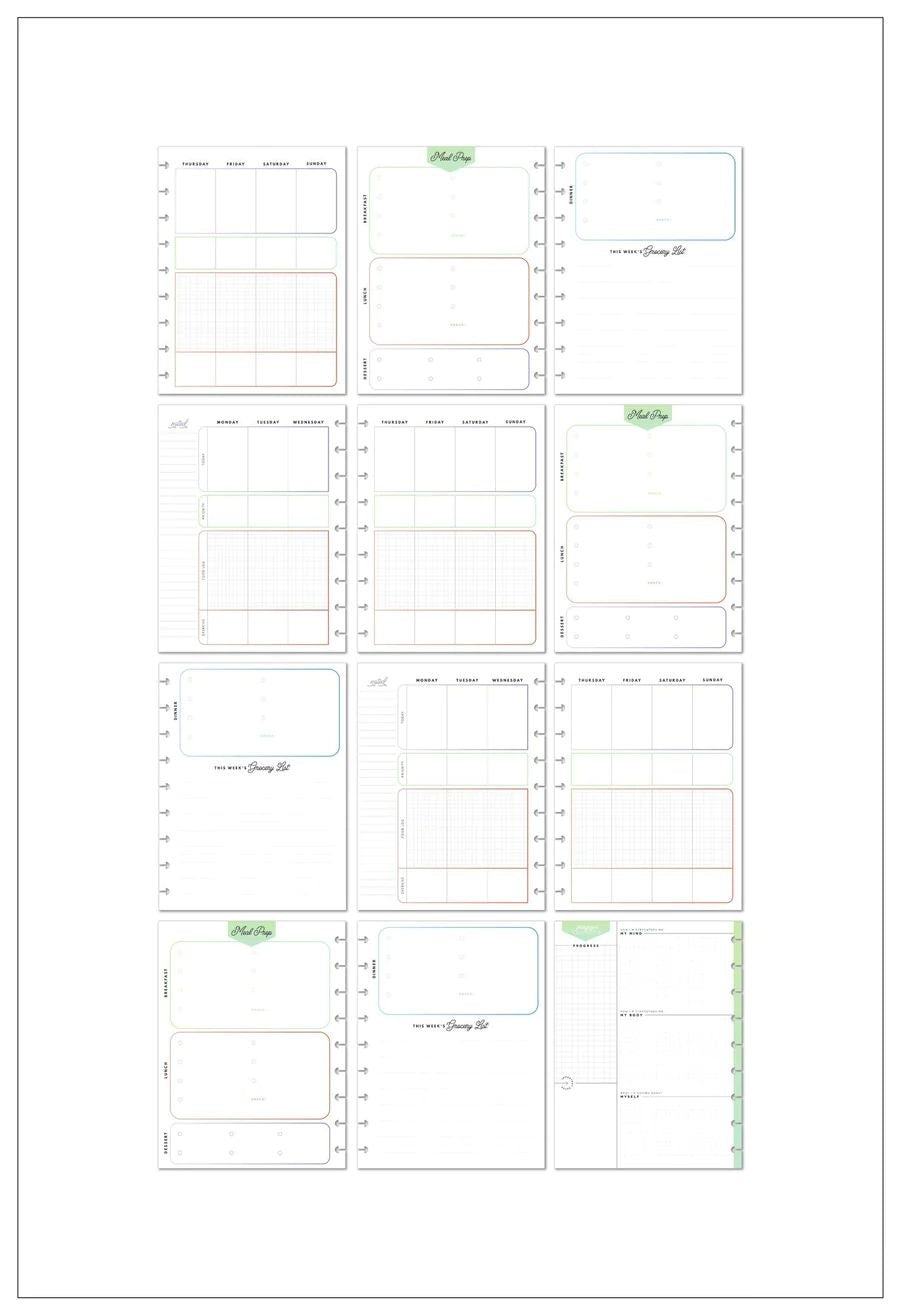 The Happy Planner Reach New Heights Classic Extension Pack