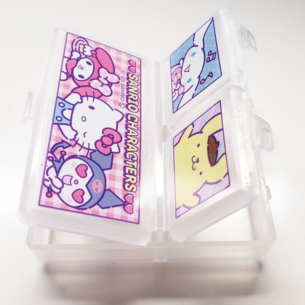 Sanrio Characters Cute Pill Case 3 Pockets White