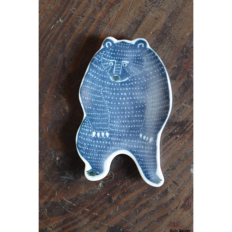 Katakata Kurashiki Design Seal Hand Plate Bear