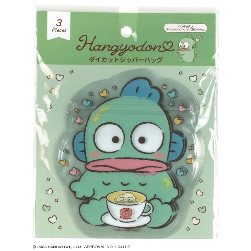 Sanrio Die Cut Zipper Bag