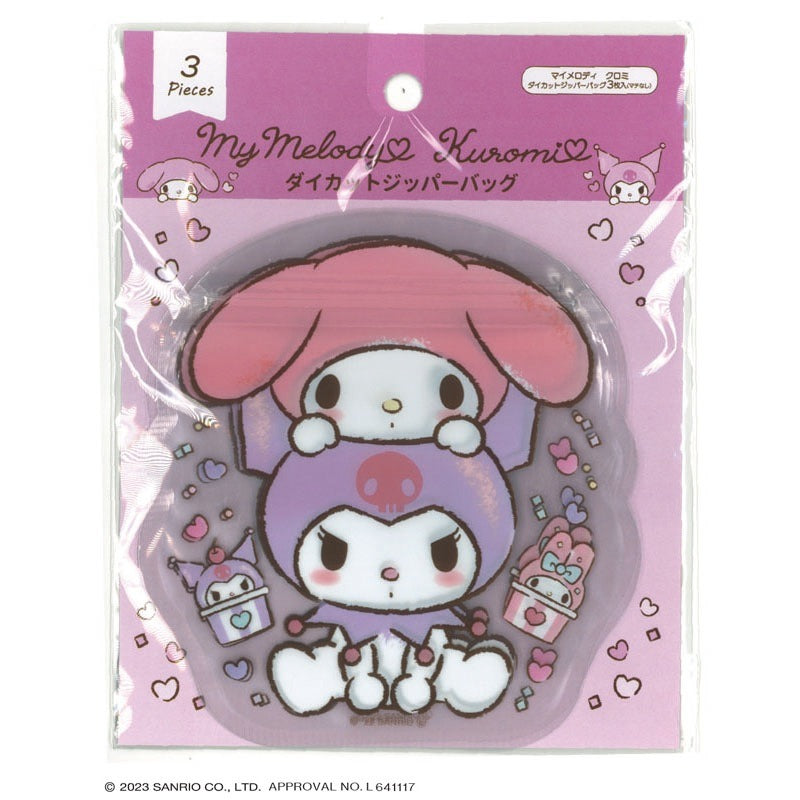 Sanrio Die Cut Zipper Bag