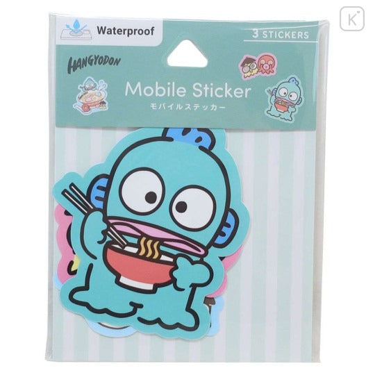 Gourmandies Sanrio Characters Mobile Sticker Hangyodon