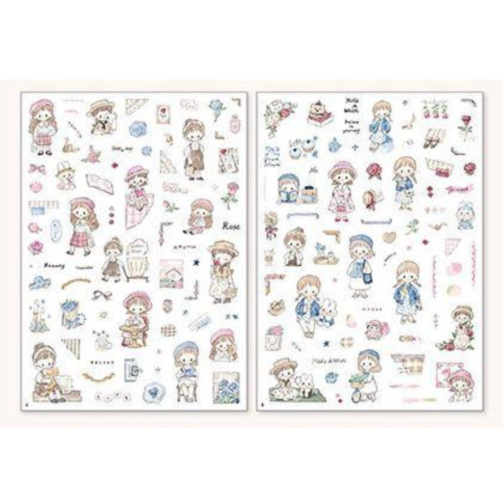 Molinta Zzoton Washi Sticker Sampler