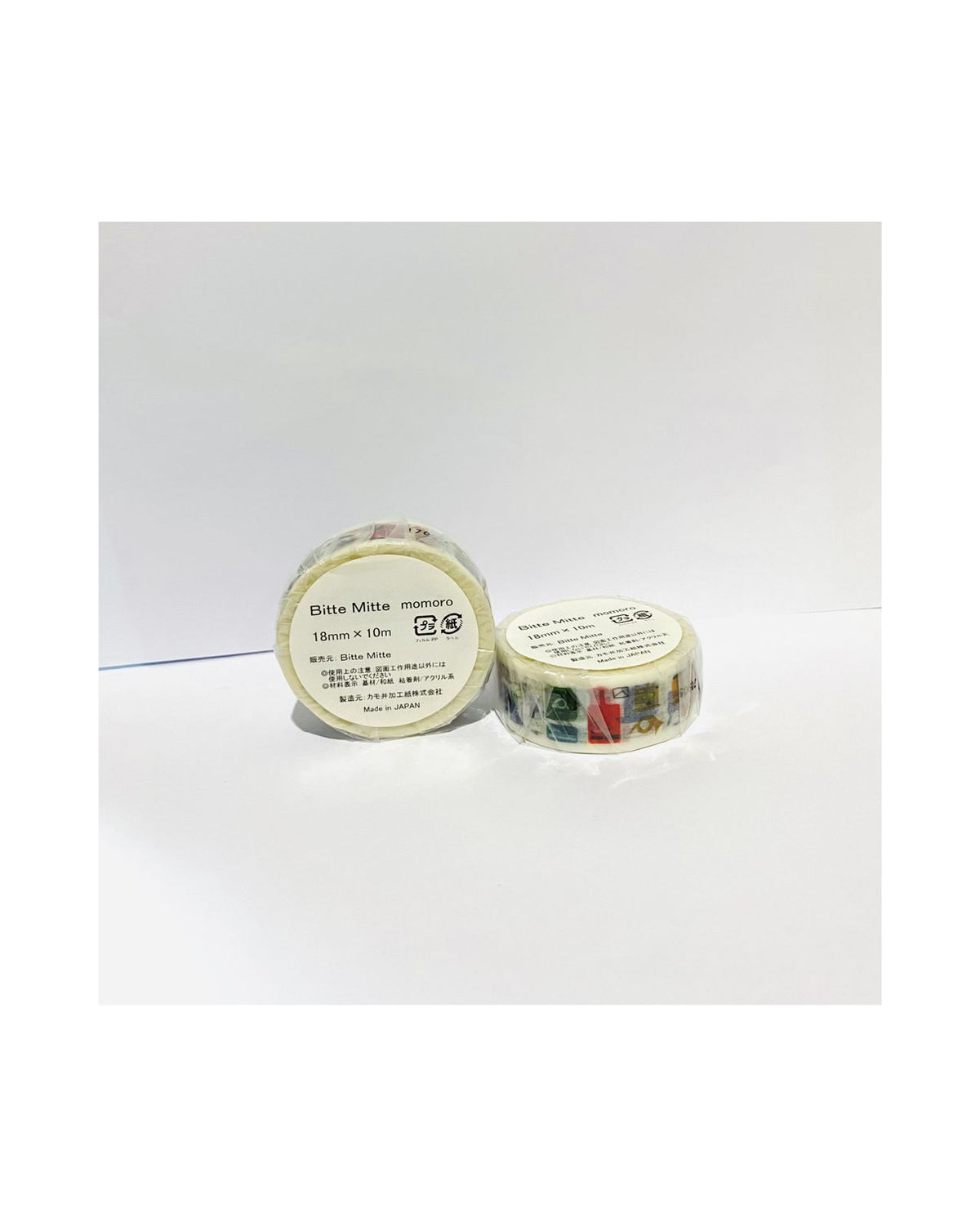 Momoro Bitte Mitte Washi Masking Tape Roll