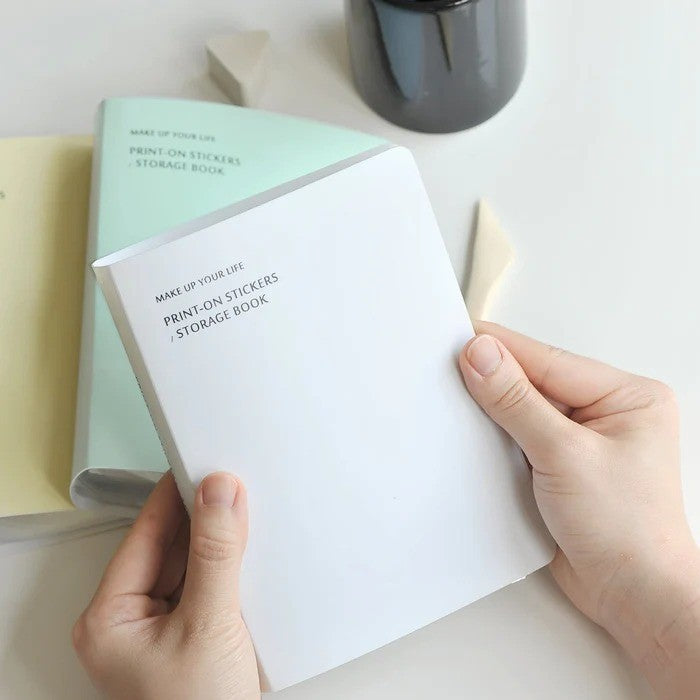 MU Lifestyle Print On Sticker Storage Book Folder