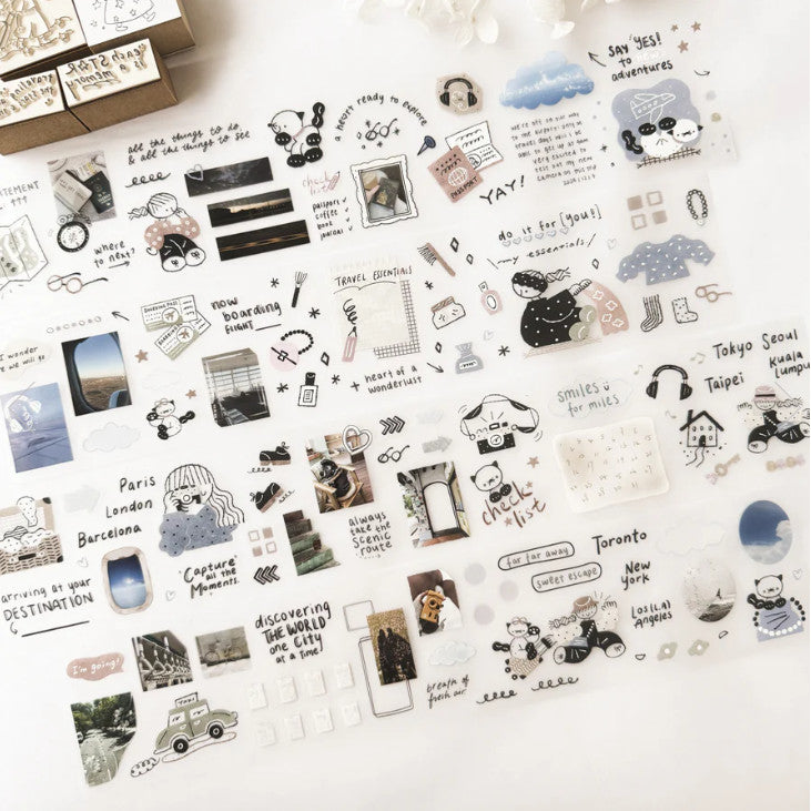 Journal Page Haba Megumi x Rabch.Jpg Matte Pet Sampler 120cm