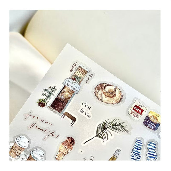 Pion Design Transfer Sticker Sheet Chill