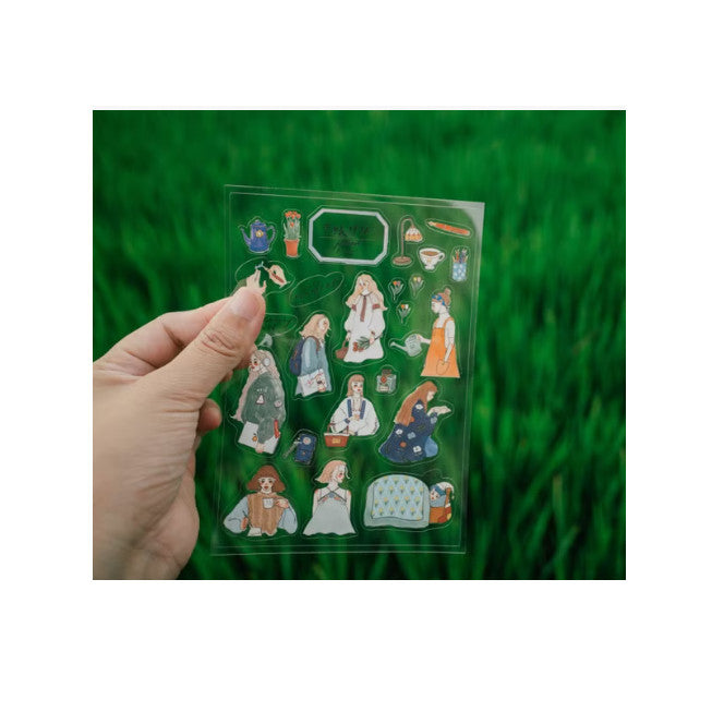 La Dolce Vita Paper and Transparent Sticker set of two - Handbook Time