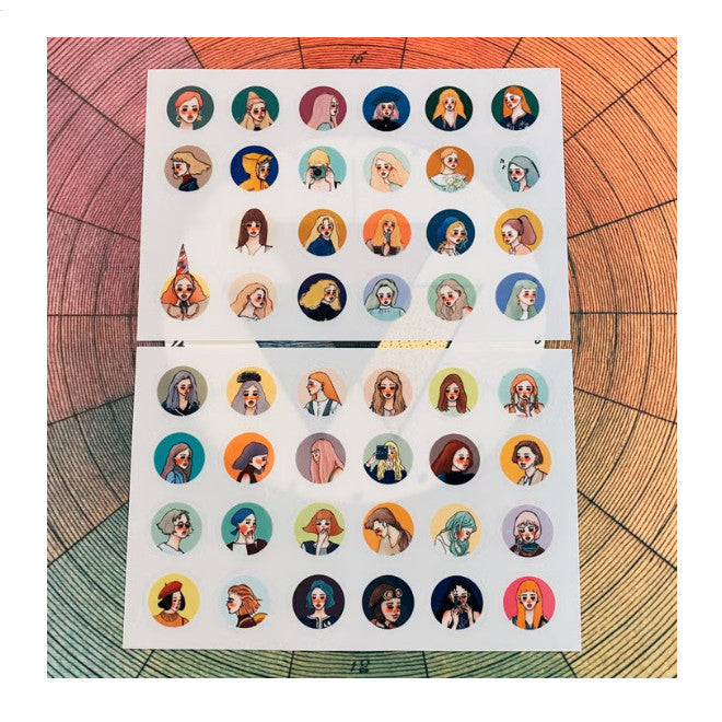 La Dolce Vita  Transfer Stickers Set of Two