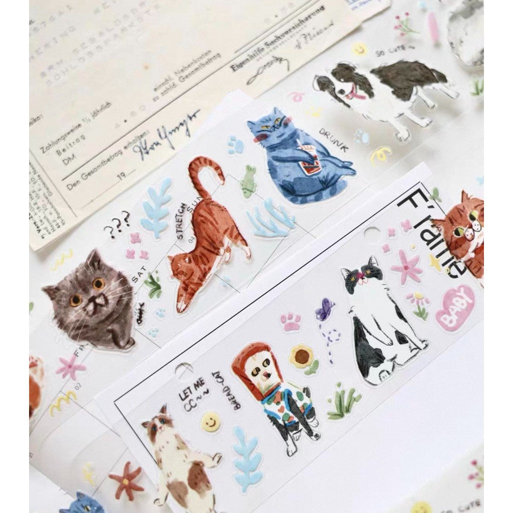 Cyan Creator Washi and Pet Sampler 100cm/loops