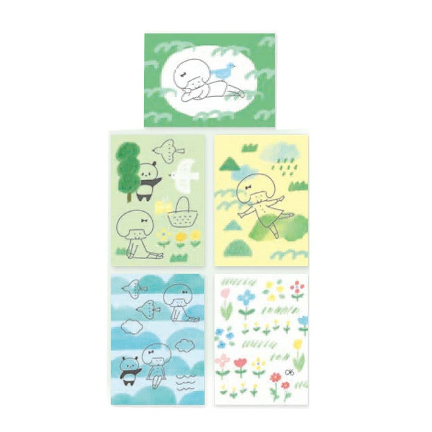 Mizutama Kokoromoyou Paper Deco Flake Sticker