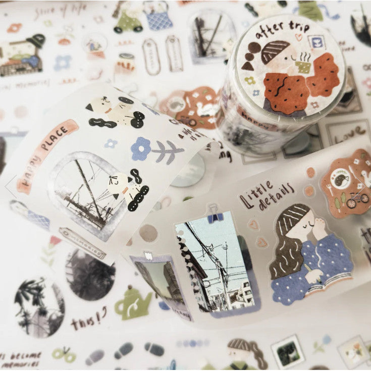 Journal Page Haba Megumi x Rabch.Jpg Matte Pet Sampler 120cm