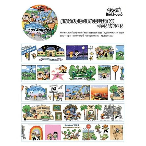 Rin! Studio Washi Sampler For Decoration / Loops