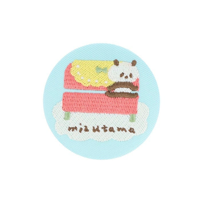 Suntar Mizutama Embroidered Can Badge