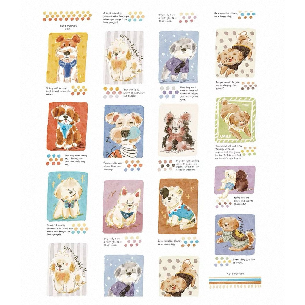 Cyan Creator Washi and Pet Sampler 100cm/loops