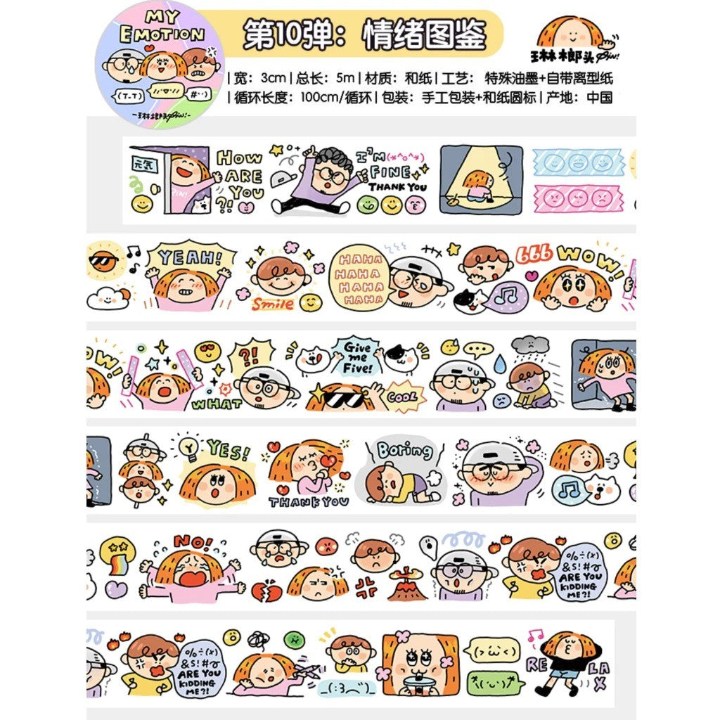 Rin! Studio Washi Sampler For Decoration / Loops