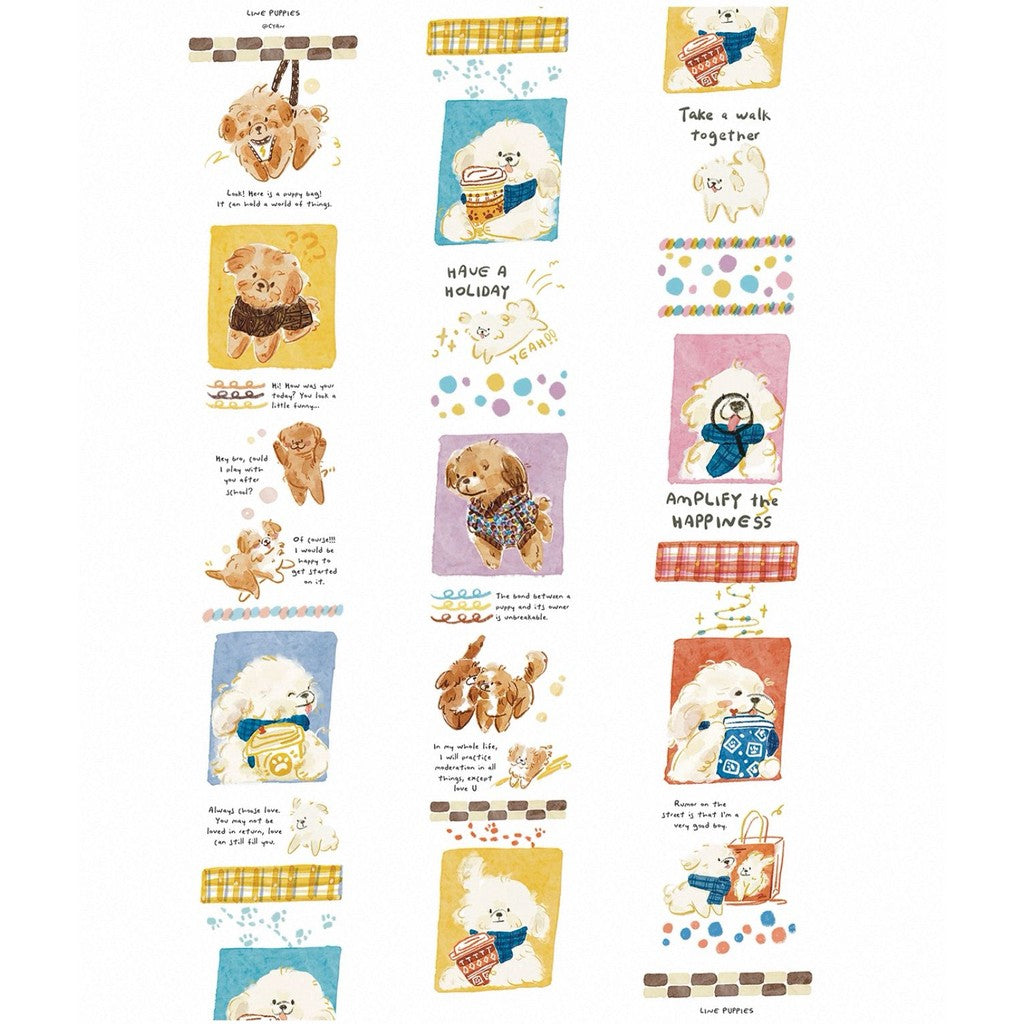 Cyan Creator Washi and Pet Sampler 100cm/loops