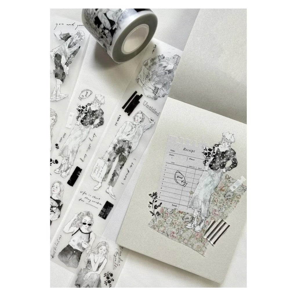 Pion Pet Tape Design Black Girl