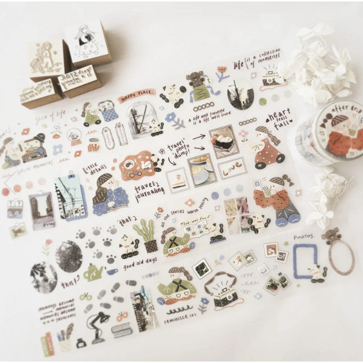 Journal Page Haba Megumi x Rabch.Jpg Matte Pet Sampler 120cm