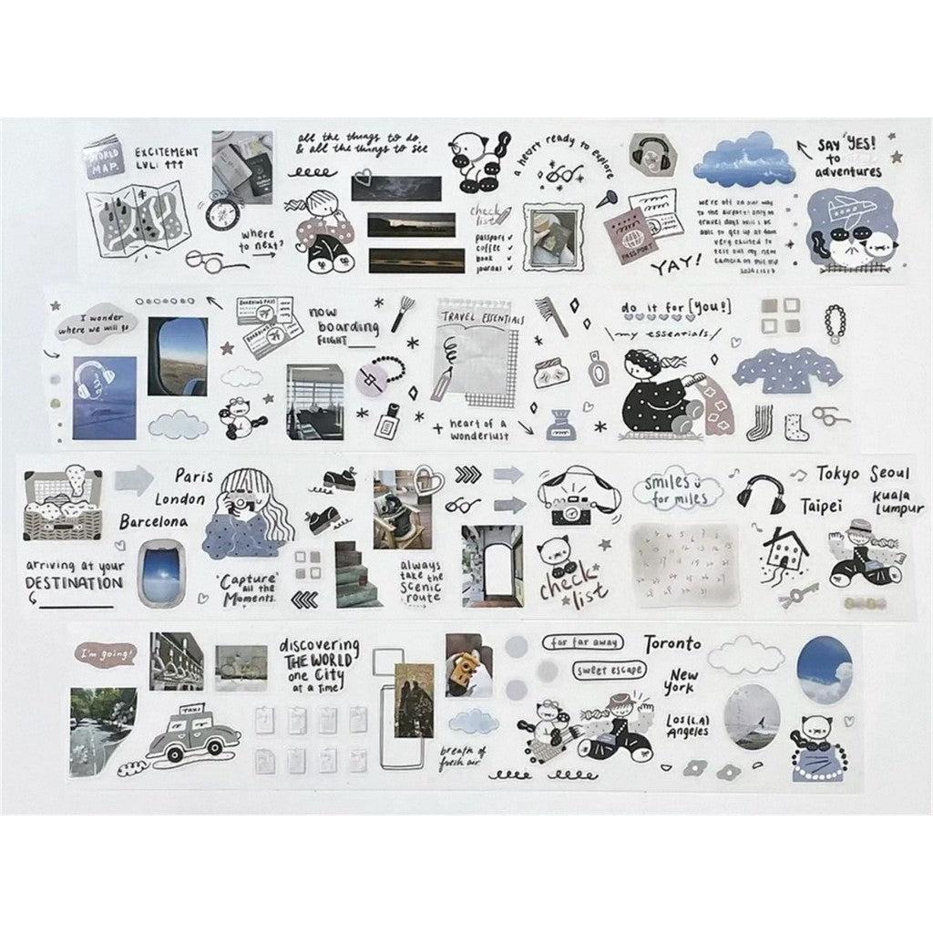 Journal Page Haba Megumi x Rabch.Jpg Matte Pet Sampler 120cm