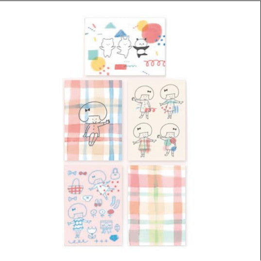 Mizutama Kokoromoyou Paper Deco Flake Sticker