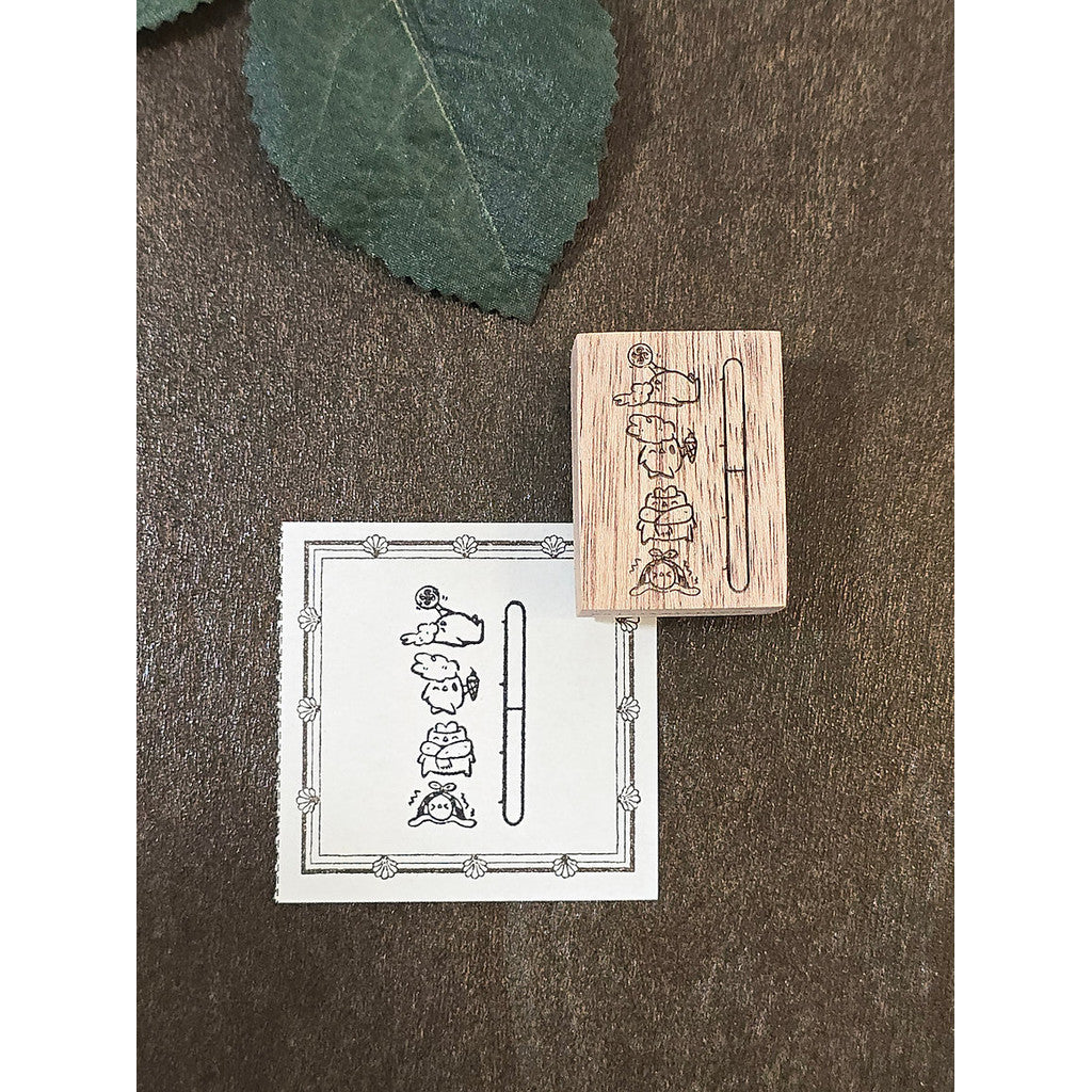 Elsiewithlove Rubber Stamp Cute Kakpoot